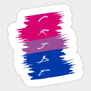 Bisexual Pride Sticker